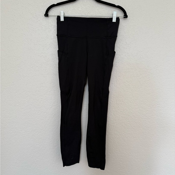 LULULEMON X BARRY’S Fast and Free High-Rise Tight 25" - CASTRO Black - Picture 6 of 8